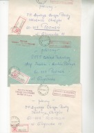 'R"Wilczyn-trzy koperty polecone