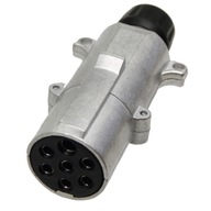 Wtyczka z aluminium, złącze elektryczne 7-pin 24V 16A 1,5mm2 ISO 1185