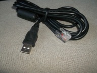 kabel, przewód RJ-45 na USB Kabel do kasy fiskalnej USB