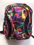 plecak różowy czarny zielony