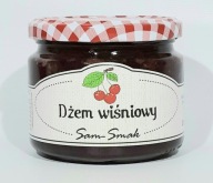 Dżem wiśniowy, z wiśni domowy 330 g