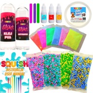 ZESTAW SLIME COLORFUL – KLEJ PVA, ZRÓB TO SAM NA ŚWIĘTA!