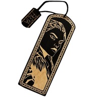 Zakładka Do Książek Mitologia Nordycka | Freya | Wikingowie |Grawer| Drewno