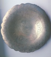 PATERA z piękną dekoracją WŁOCHY XIX w. Unikat