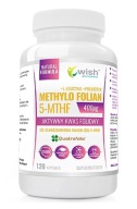 Wish Pharmaceutical Methylo Folian 400mcg Wit B9 kapsułki 120 szt