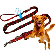 Smycz dla Psa 5M Przepinana Treningowa 4 dł. Dwukolorowa 5 m Szeroka 20 mm
