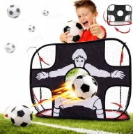 OGRODOWE BRAMKI DO PIŁKI NOŻNEJ 2W1 SKŁADANE Z TORBĄ DLA DZIECI I DOROSŁYCH