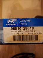 Silnik przedniej lewej szyby Hyundai Elantra Sonata Optima 9881029010