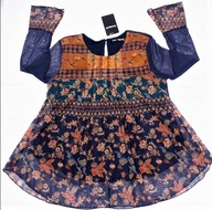 Hiszpańska bluzka damska Aurem kwiaty orange S nowa