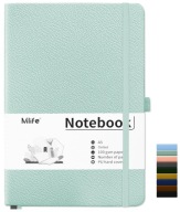 NOTATNIK A5 W KROPKI 200 STRON 100 GSM TWARDA OKLADKA ELASTYCZNA OPASKA