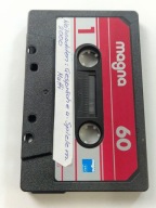 MAGNA CHROMDIOXID CrO2 60 KASETA MAGNETOFONOWA