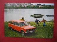 Polski Fiat 125P POL-MOT reklama FSO Warszawa Combi Ambulans