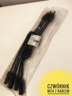 ZŁĄCZE KONEKTOR MC4 CZWÓRNIK RÓWNOLEGŁY IP67 + -