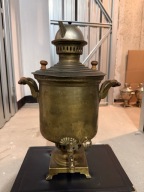 Duży samowar kolekcjonerski + czajniczek w cenie!