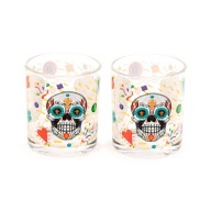 Zestaw szklanek "Day Of The Dead" 250 ml 2 szt.