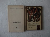 2x FAULKNER WIELKI LAS CZERWONE LIŚCIE KOMPLET/LIT. AMERYKAŃSKA AMERYKA USA