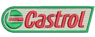 Termo Naszywka Castrol Olej Motoryzacja Haftowana Naprasowanka