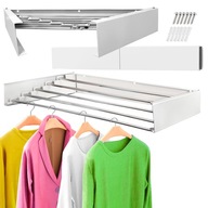 SUSZARKA ŚCIENNA SKŁADANA NA BIELIZNE CIUCHY DO ŁAZIENKI WISZĄCA10 kg