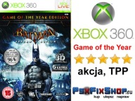 BATMAN ARKHAM ASYLUM GOTY + DLC -komplet- GRA XBOX 360 =PsxFixShop= GW!