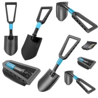 SAPERKA SKŁADANA CELLFAST ŁOPATA STALOWA ŁOPATKA OGRODOWA + POKROWIEC