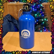 Metalowa butelka-bidon 500ml z logo 48. Wyprawy Polarnej (2z2)