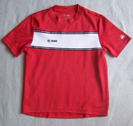 KOSZULKA SPORTOWA POLIESTER RED 7-8 LAT JAKO