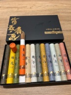 Naturalne kadzidełka, 12 zapachów, zestaw podarunkowy