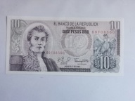 *a40* Kolumbia 10 peso 1980