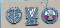 Odznaki różne zestaw IV