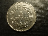 5 Franków,1933 r.