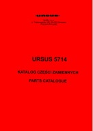 Ursus 5714 - katalog części kołowego ciągnika rolniczego