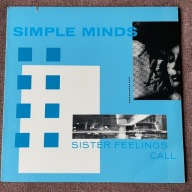 Simple Minds – Sister Feelings Call LP 1PRESS USA NM