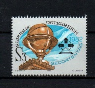 Znaczek Austria Dzień Geodetów 1982r.