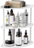 a165 Sezanrpt 3-poziomowy akrylowy regał narożny organizer do przechowywani