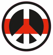 BIAŁORUŚ WOLNA _ PACYFA _ NAKLEJKA _ 10cm