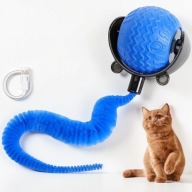 Interaktywna Piłka dla Kota LED Smart Zabawka USB Samobieżna360° Anti-Stuck