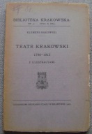 TEATR KRAKOWSKI -Bibl.Krakowska nr 37 -1907 rok