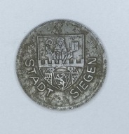 SIEGEN - 50 pfennig 1918 - żelazo / magnetyczna