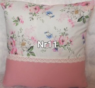 Poszewka 40x40 na Poduszkę Bawełna Bawełniana na ZAMEK Polska