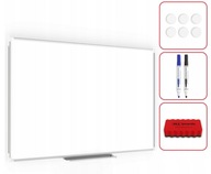 TABLICA MAGNETYCZNA BIAŁA SUCHOŚCIERALNA 90x60cm RAMA ALUMINIOWA + GRATIS