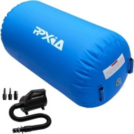Air Roll PPXIA Rolka Gimnastyczna Dmuchana 120x80x10cm Wałek PVC Pompka