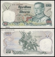 BNA - TAJLANDIA 20 Baht 1981 8E 1385387 # P88 # XF