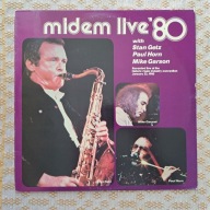 Stan Getz Featuring Paul Horn & Mike Garson Midem Live '80 UK 1989(NM/VG+)
