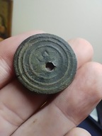 Stary żeton nominał 30 Z tyłu inicjały Żetony werth marke