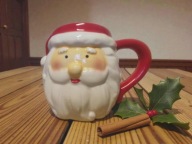 Kubek ŚWIĄTECZNY z Mikołajem 400 ml HIT CERAMICZNY + GRATIS