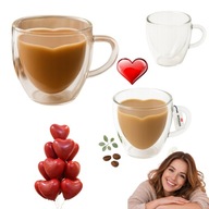 PREZENT NA WALENTYNKI SZKLANKA DO KAWY PREMIUM DLA NIEJ ŻONY DZIEWCZYNY