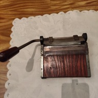 STARA GILOTYNA ząbkowana do zdjęć