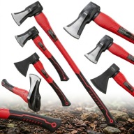 SIEKIERA ROZŁUPUJĄCA CIESIELSKA TOPOREK DO ŁUPANIA SOLIDNA ZESTAW 3 SZT.