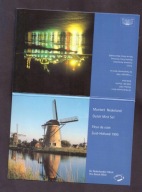 Holandia - 1995 rok - zestaw rocznikowy - 6 monet + żeton - stan menniczy