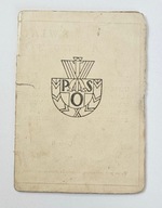 ŚWIADECTWO PAŃSTWOWEJ ODZNAKI SPORTOWEJ NR.1410 ROK 1939 KLASA 3 STOPIEŃ 1